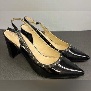 Marc Fischer-Size:10M, Black/Shiny, Heels, Pre-Owned